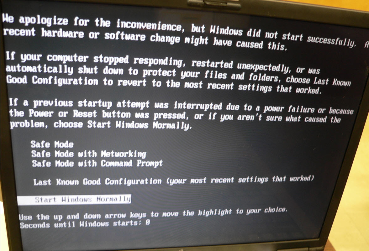 stop error