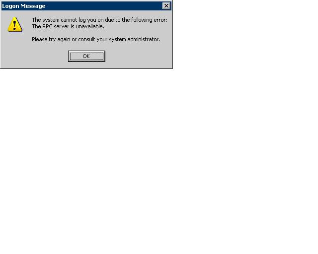 the rpc server is unavailable internet explorer