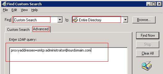 LDAP query is