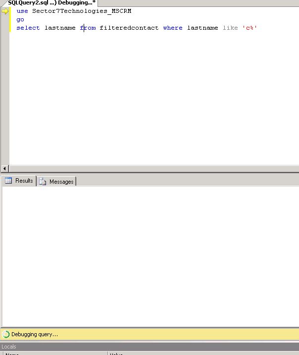 Server 2000 Query Analyzer