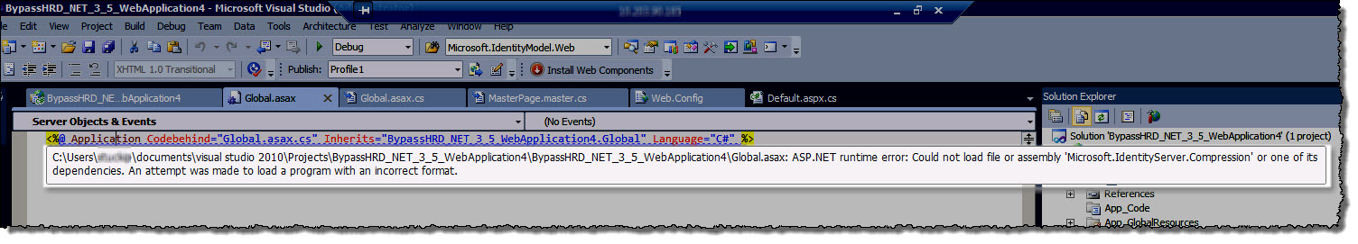 Asp Net Quot Could Not Load File Or Assembly Or One Of Its Dependencies Riset