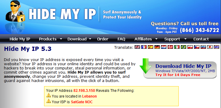 Hide My Ip Address Freeware