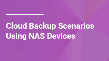 NAS Cloud Backup Strategies