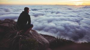 Nature, Sky, Sunset, Man