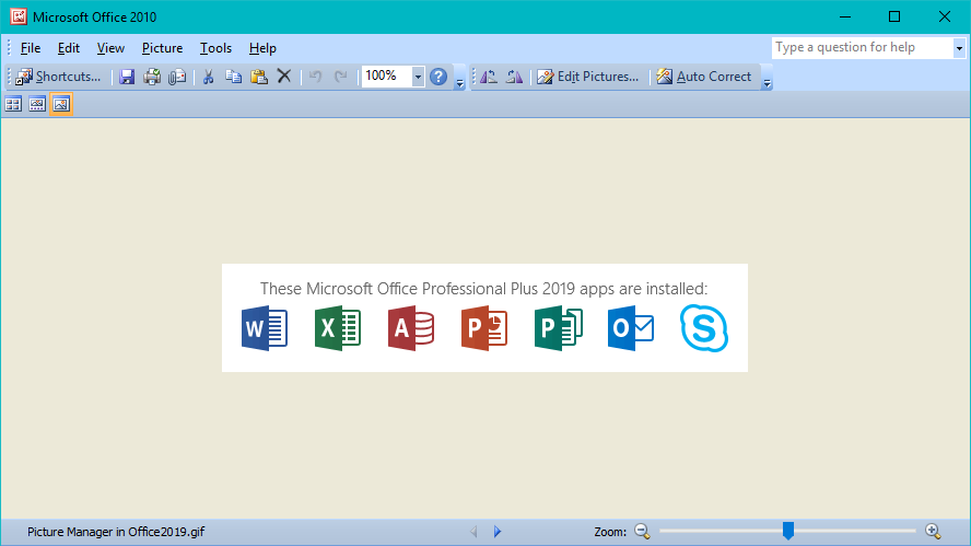 How to Install Microsoft Office Picture Manager in Office 2019 | Experts  Exchange