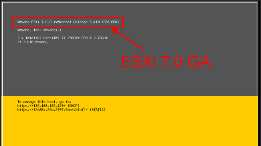 update vmware esxi 6.7 to 6.7 update 1