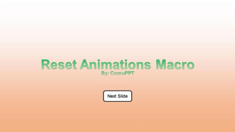 powerpoint mac restart at end