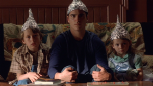 tin foil hat - signs