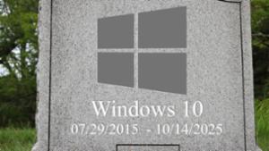 Windows 10 beyond grave