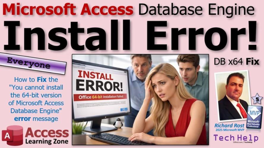 Resolving 32-bit and 64-bit Microsoft Access Database Engine Conflicts ...
