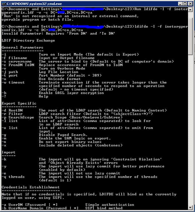 Solved: Error during Exchange 2007 setup /PrepareAD | Experts Exchange