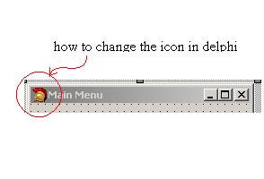 delphi change icon exe file