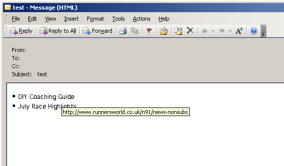 Solved: How to override the gmail settings using css to make links in ...