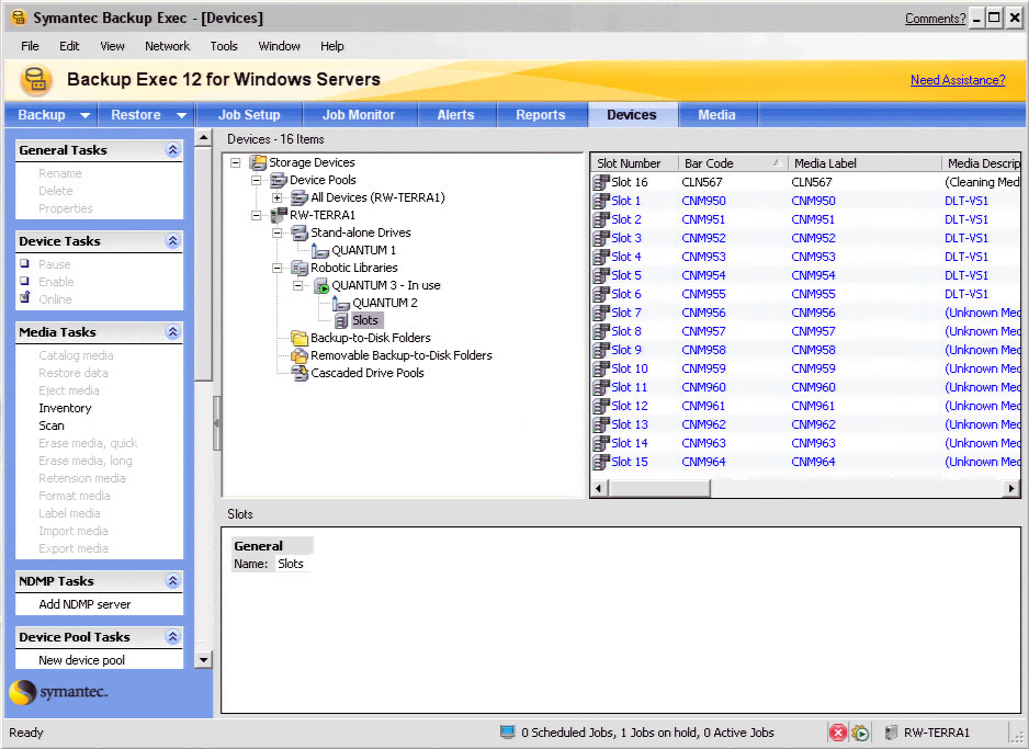 Solved: Superloader 3 and Backup Exec 12 | Experts Exchange