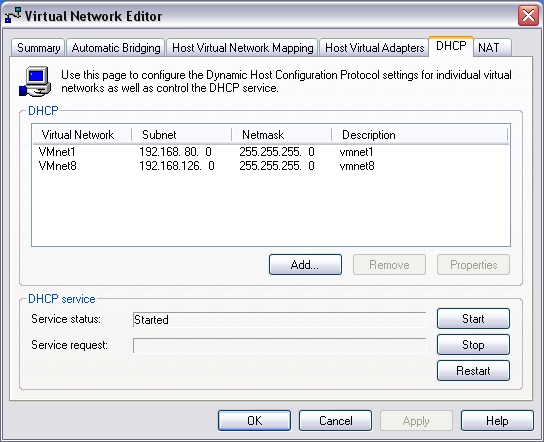 Solved: Vmware Workstation Network Connectivity Problem | Experts Exchange