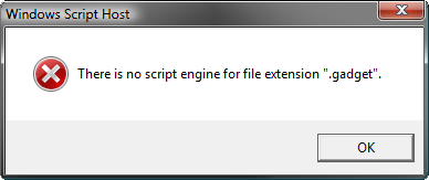 Solved: How to run an external vb script from a Sidebar Gadget using ...