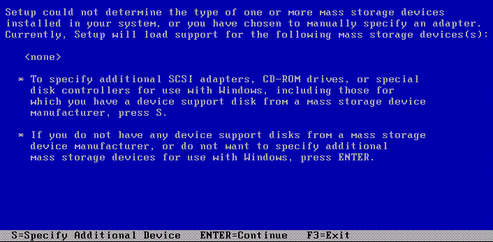 Solved: Setting up a new VM (Windows XP Pro 32-Bit based iso) on ESX ...