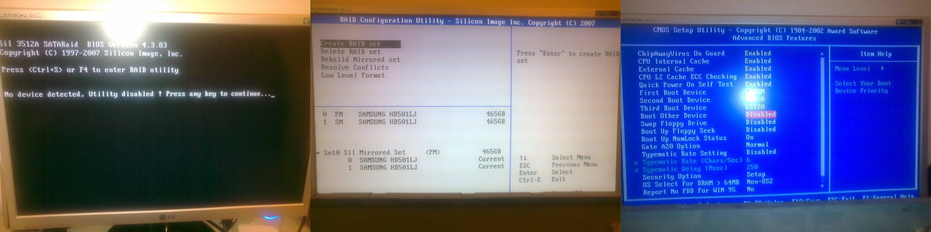 Can T Boot Pc With Silicon Image Sata Card