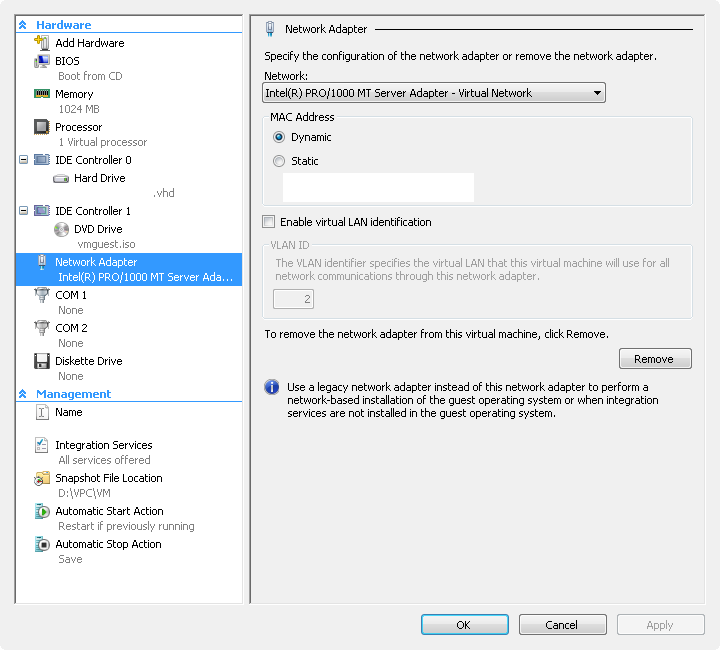 Solved Hyper V Virtual Switch Not Working Experts Exchange Solved hyper v virtual switch not working experts exchange