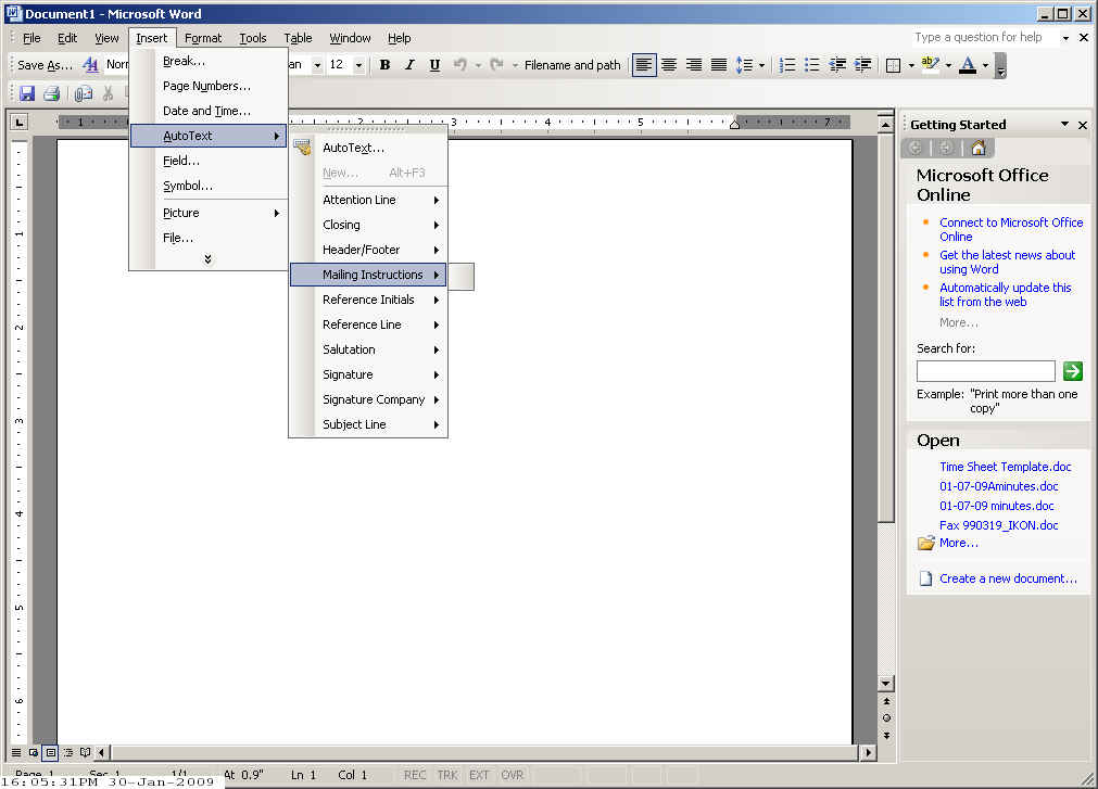 solved-dropdown-of-word-2003-insert-autotext-subfolders-are-all-empty