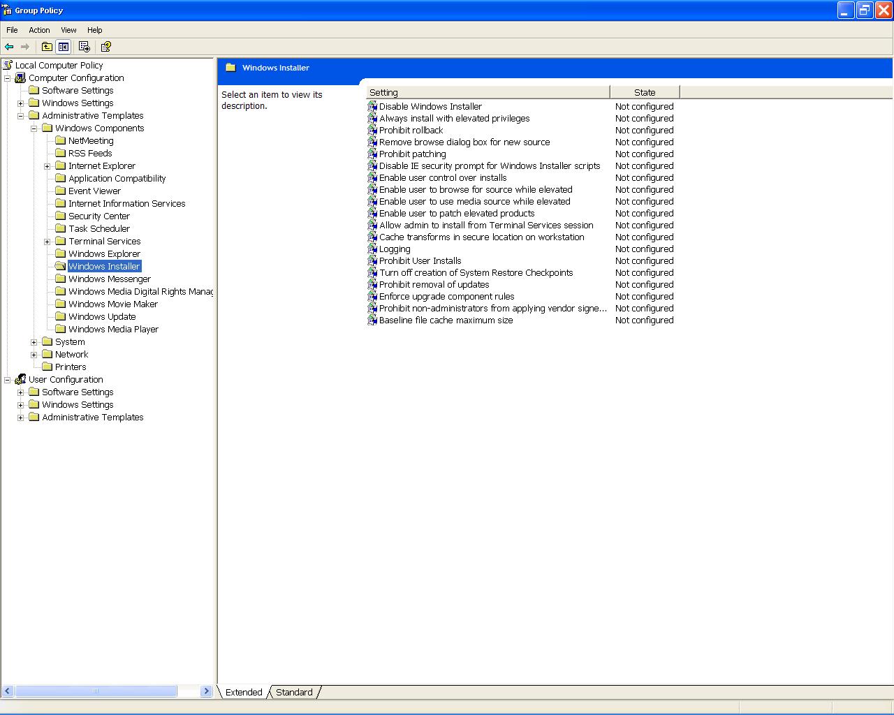 Solved the system administrator has set policies to prevent this