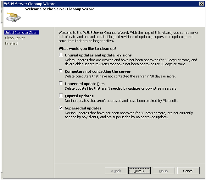 WSUS 3.0. Server Cleanup Wizard. Windows Server update services WSUS презентация. Update files. Wsus update
