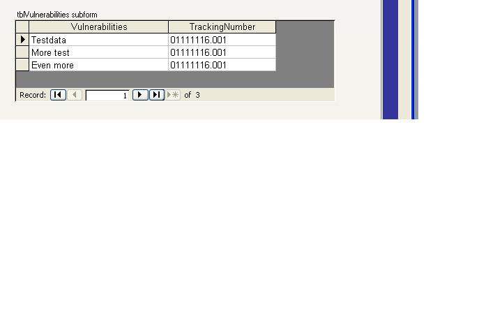 Solved: Can't bring up a new blank record in subform Access 2003 ...