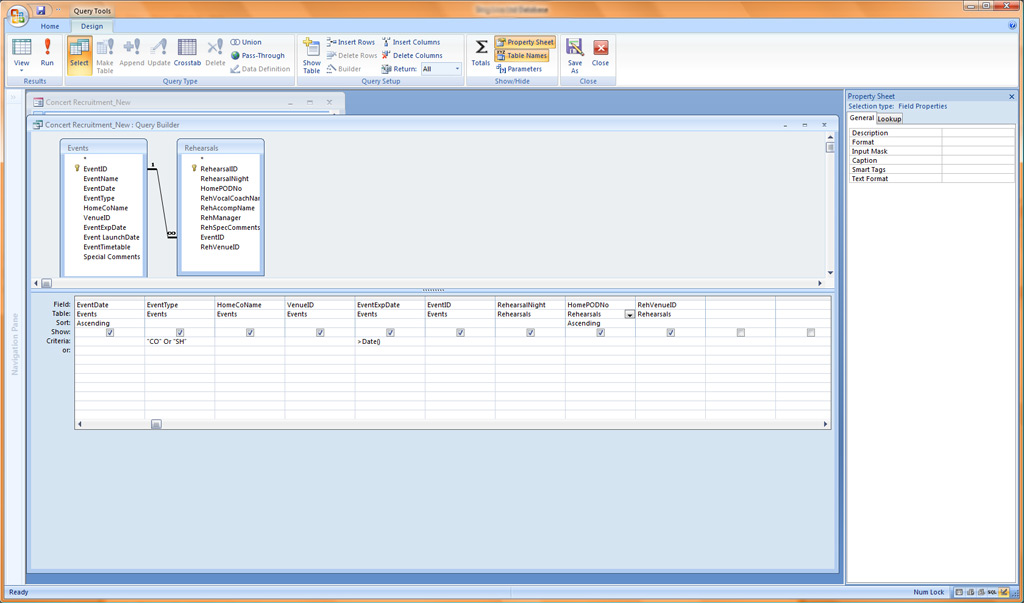 Solved: Microsoft Access 2007 form - Everything visible in design view ...