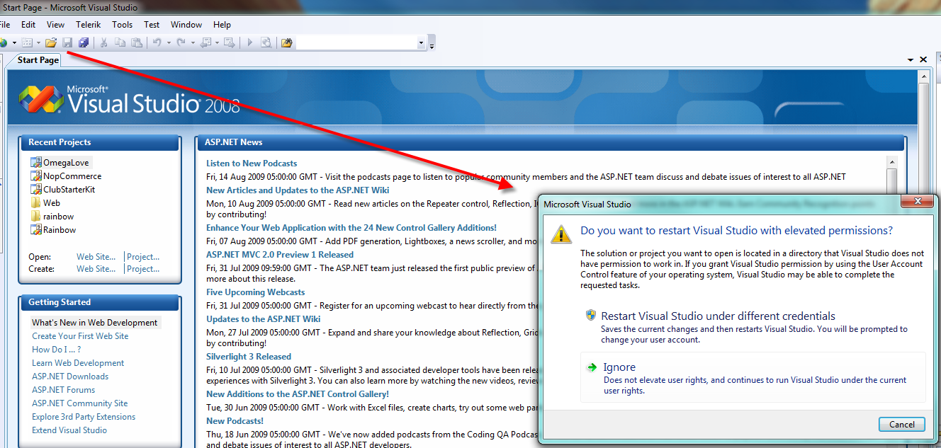 solved-do-you-want-to-restart-visual-studio-with-elevated-permissions