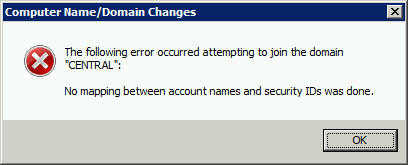 no mapping between account names and security ids was done powershell No Mapping Between Account Names And Security Ids Was Done no mapping between account names and security ids was done powershell