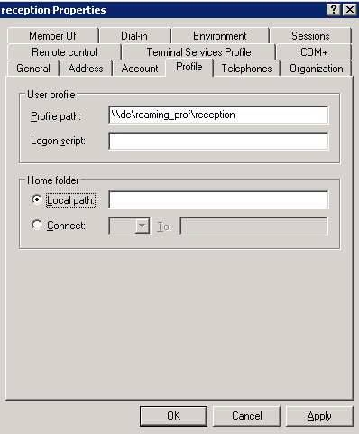 Solved: Windows Home Directory/Folder not connecting properly for end ...