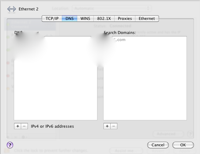 Timbilt Solved: How to connect Mac OS 10.4.1 to share on Windows Server 2003 ...