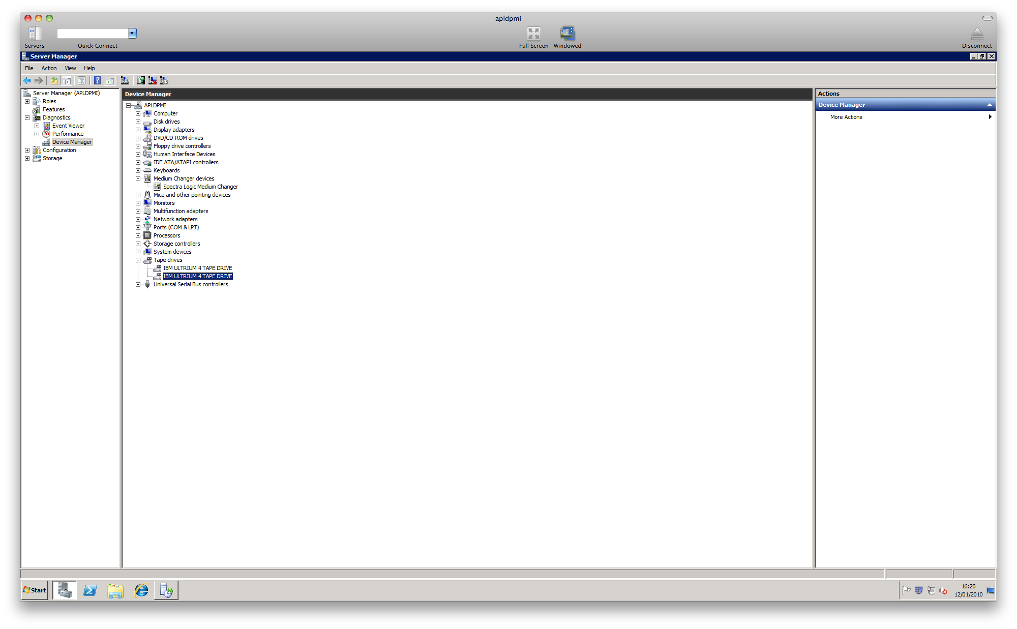 Solved Data Protection Manager tape drive not in library Experts