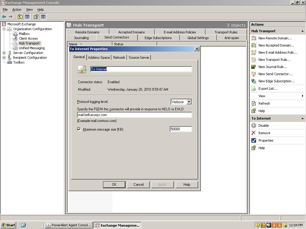 Solved Warning Reverse DNS does not match SMTP Banner Experts Exchange
