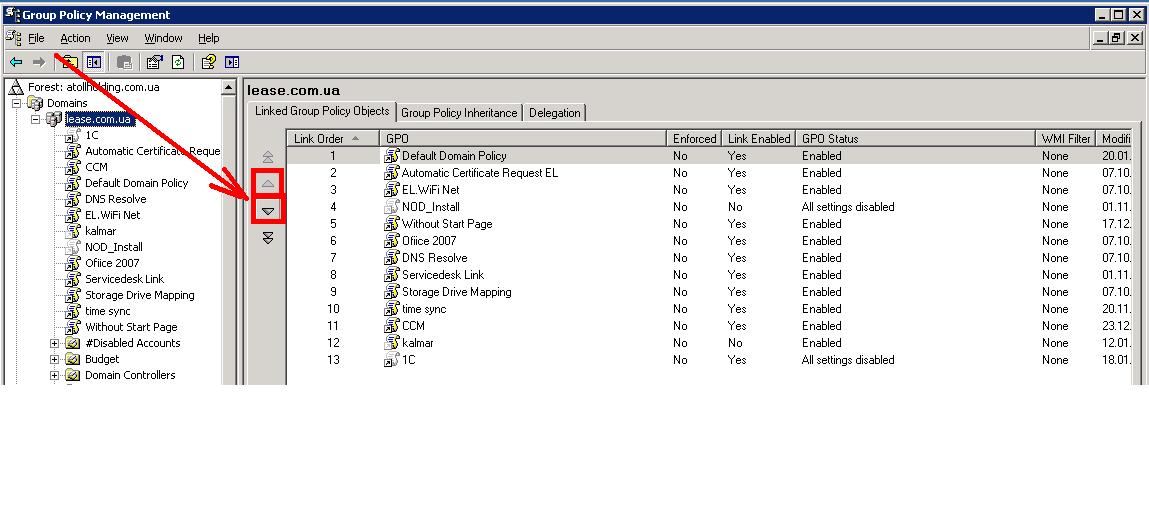 how-do-you-change-gpo-link-order