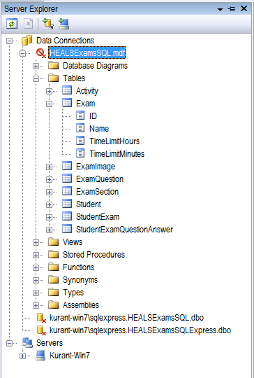Solved: Unable to open SQL Server database file (.mdf) | Experts Exchange