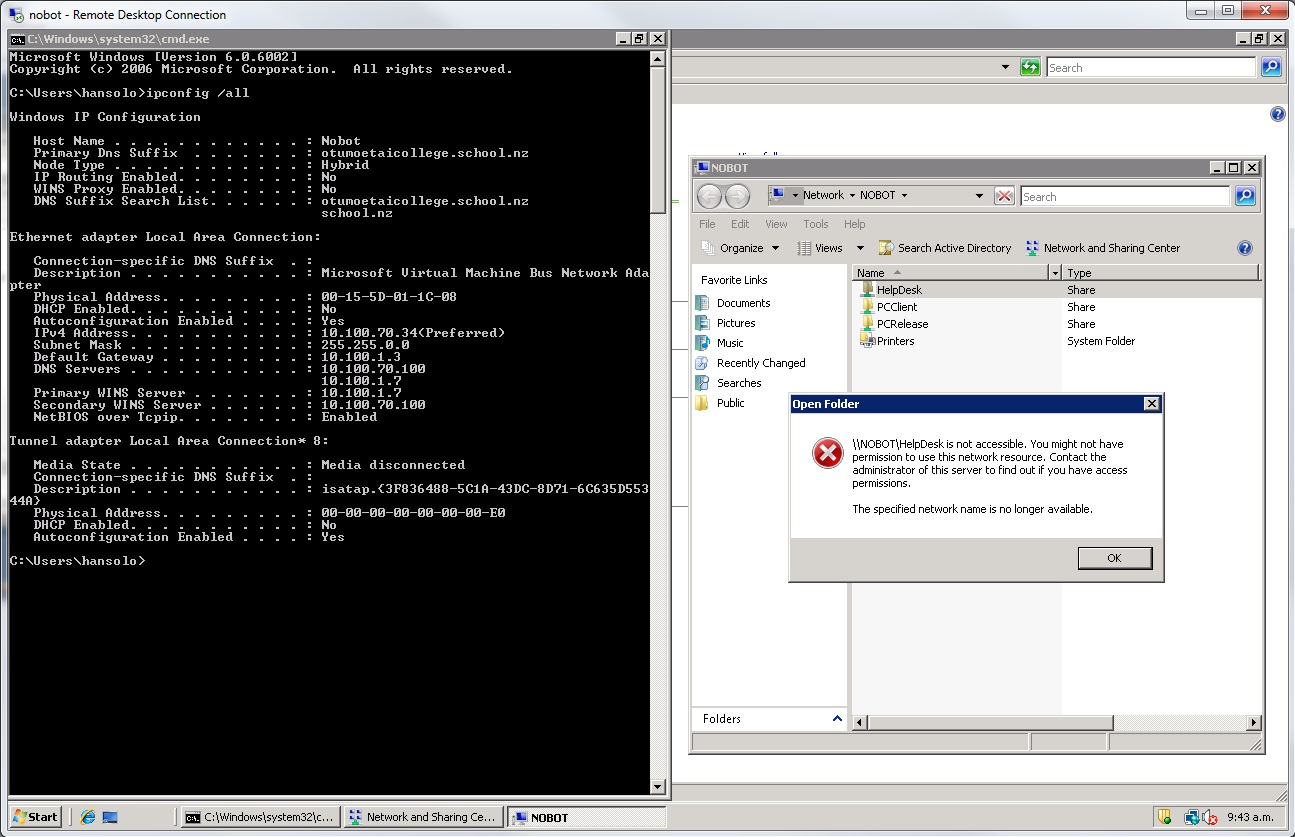 Solved: Can't access shared folders on Windows Server 2008 from Windows ...