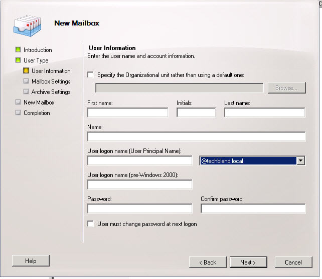 exchange online email archiving