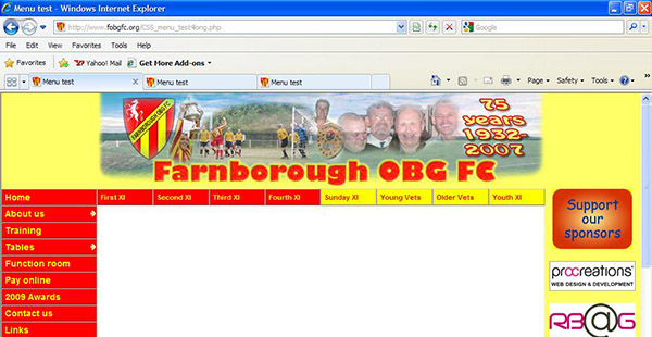 Solved: Difference in CSS using xampp & IE vs. other configurations ...