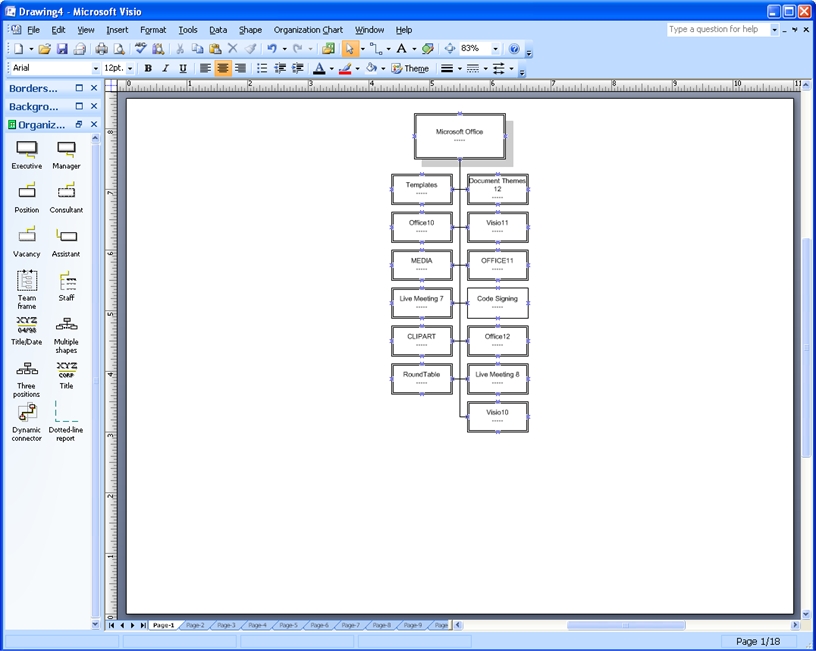 Displaying the Windows Directory as a Visio Organization ...