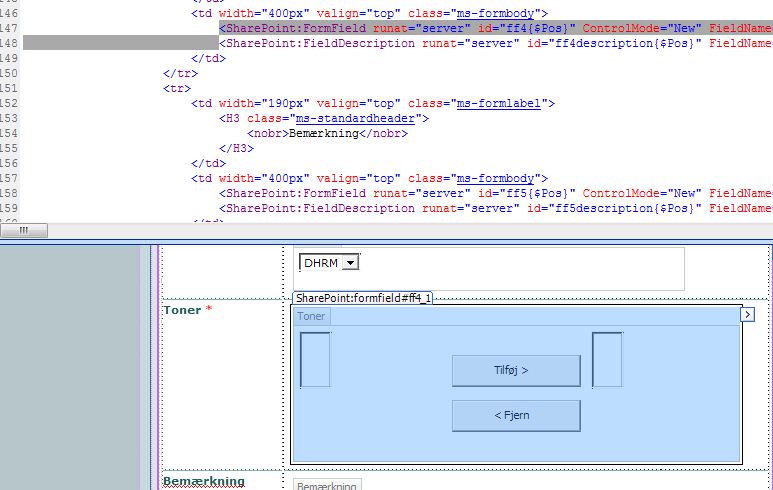 Solved: Resize multi select boxes in SharePoint form | Experts Exchange