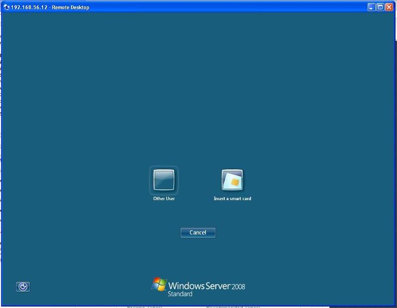 Solved Terminal Server 2008 Logon Screen Experts Exchange