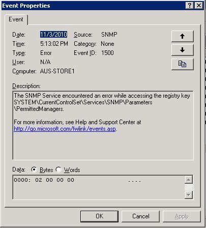 Solved: How do I set the SNMP Service to accept requests from any host ...