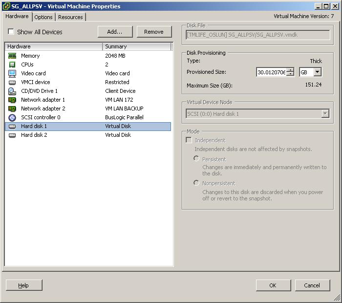 Solved: Unable to do VM Snapshot or Clone in Vcenter | Experts Exchange