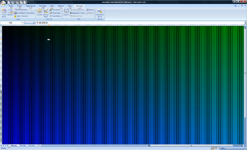 Solved: Looking for RGB values from Excel 2010 Color Palette | Experts ...
