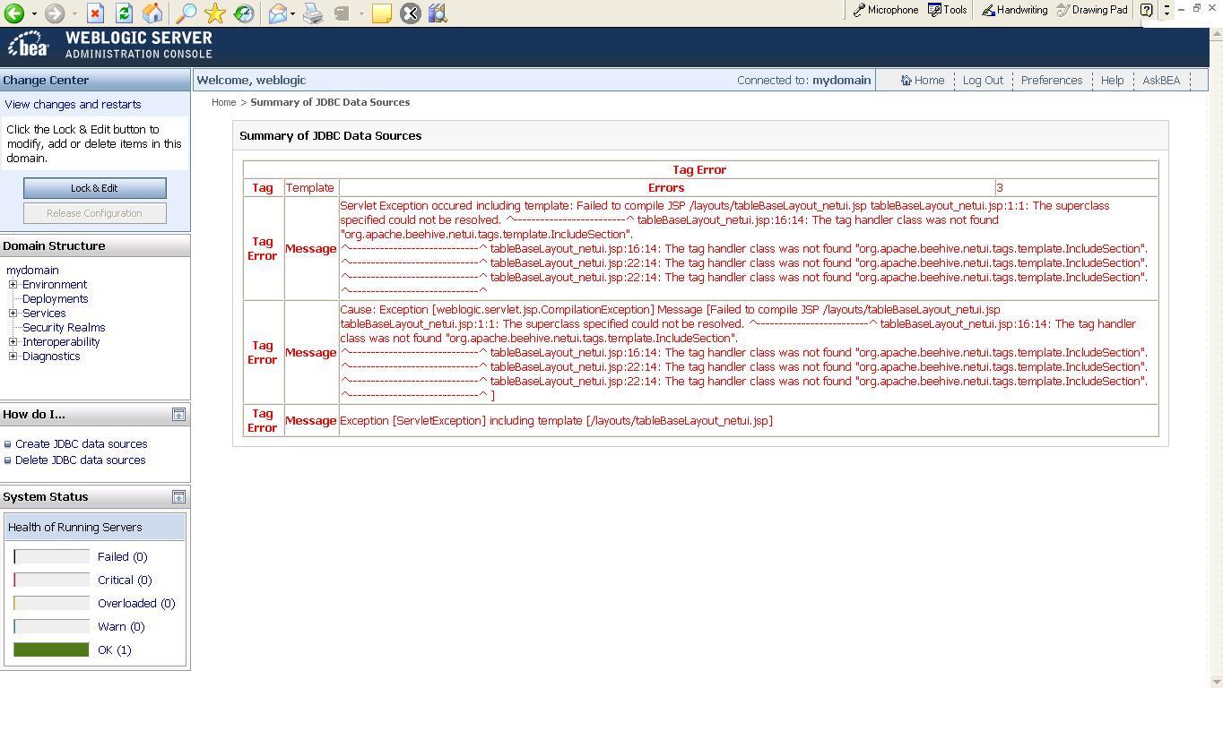 Solved logic datasource error Experts Exchange