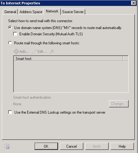 Exch 2010 - Send Connector just wont send......550 5.7.1 ...
