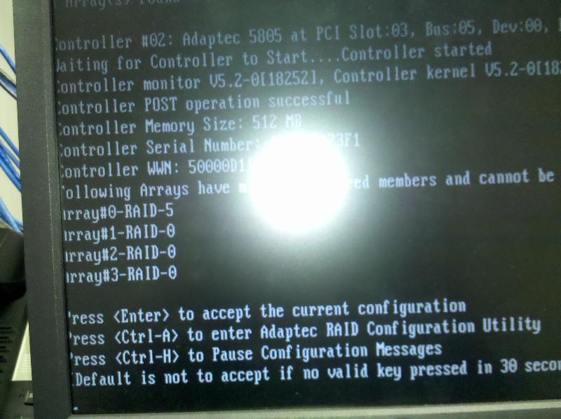 Solved 5805 Raid Controller failure Experts Exchange