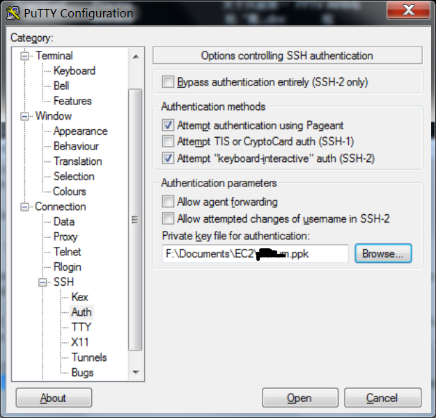 Solved SSH connection to EC2 cloud with .pem key file Experts Exchange