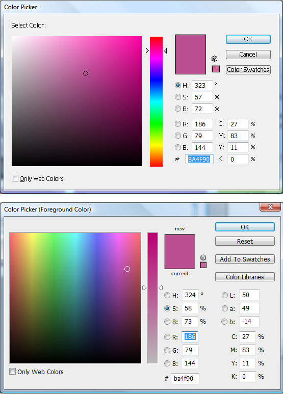 photoshop cs6 hud color picker just comes up with info